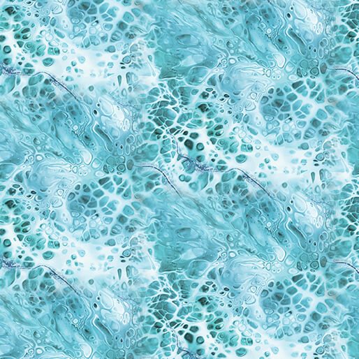 Benartex Fabric - Ocean Turquoise (Under The Sea)