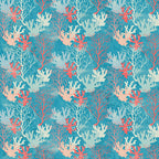 Benartex Fabric - Coral Reef Turquoise (Under The Sea)