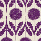 Benartex - Border Purple (Wishflower) 16693-63