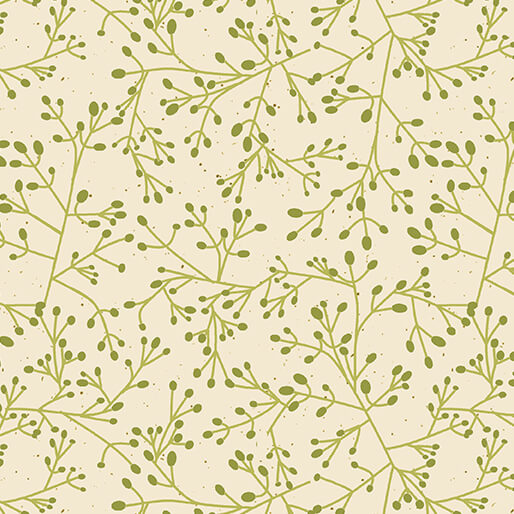 Benartex - Tallium Tangle Lime (Wishflower) 16695-43