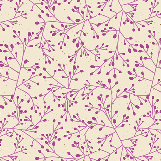 Benartex - Tallium Tangle Purple (Wishflower) 16695-63