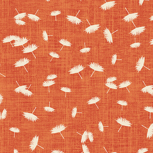 Benartex - Windy Day Orange (Wishflower) 16696-36