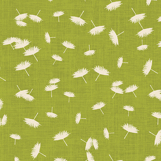 Benartex - Windy Day Lime (Wishflower) 16696-43
