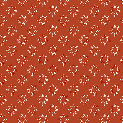 Benartex - Dandy Dark Orange (Wishflower) 16697-39