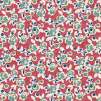 Benartex - Posies Salmon (Wander Lane I) 13603-26