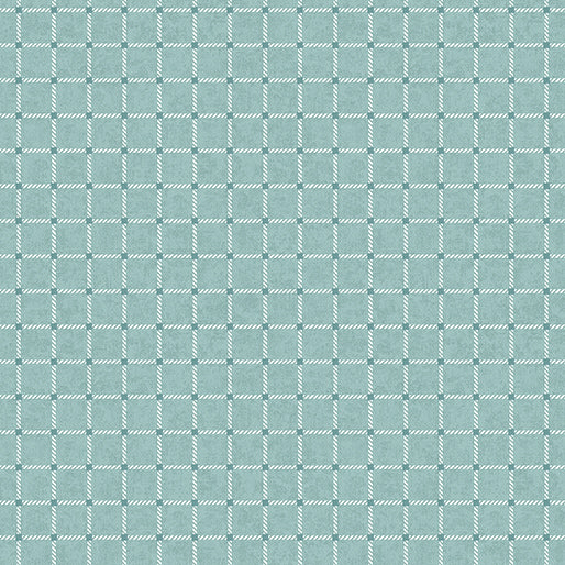 Benartex - Criss Cross Aqua (Wander Lane I) 13604-24