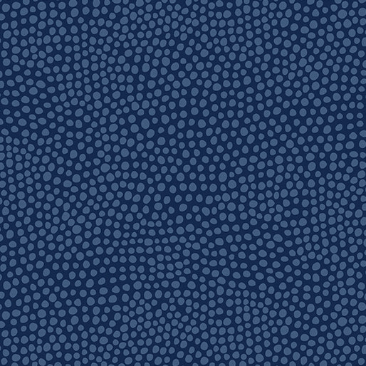 Benartex - Dew Drops Navy (Wander Lane I) 13609-11