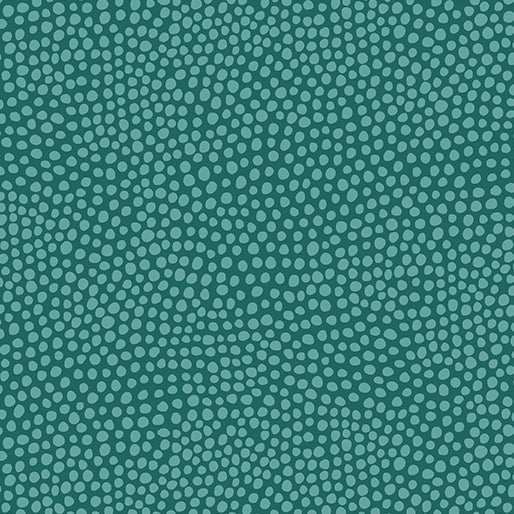 Benartex Fabric - Pebbles Teal (Wander Lane II)
