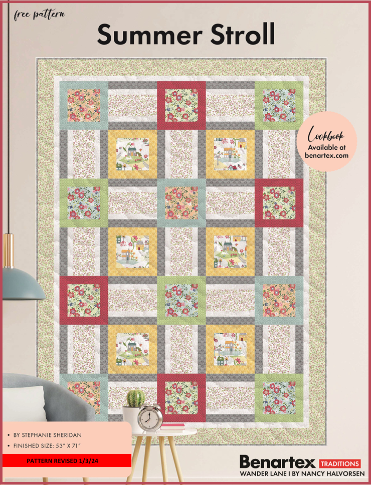 Benartex - Wander Lane Multi (Wander Lane I) 13600-99