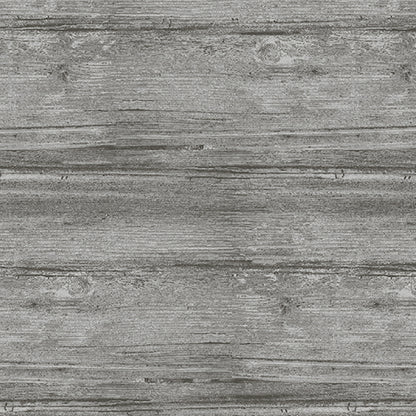 Benartex Fabric - Washed Wood Charcoal (Washed Wood)