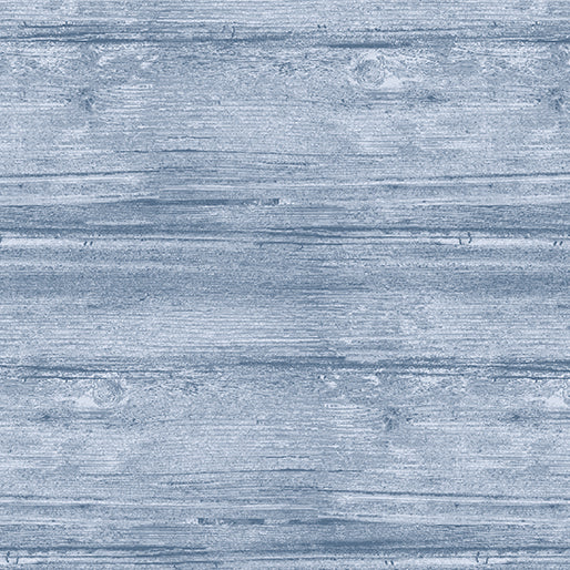 Benartex Fabric - Washed Wood Sea Blue (Washed Wood)