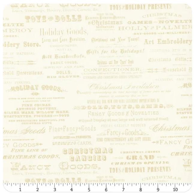 Moda Christmas Faire Cream 7396 21