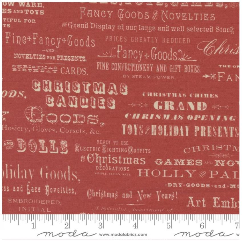 Christmas Faire Ruby Red