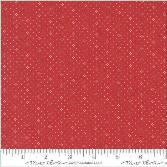 Moda Christmas Stitched Poinsettia