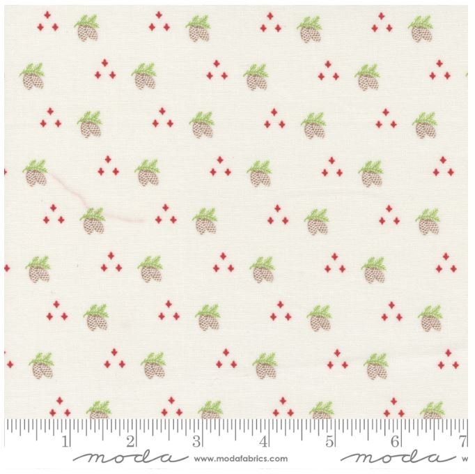 Moda Fabric - Christmas Stitched Snow Multi (Christmas Stitched)