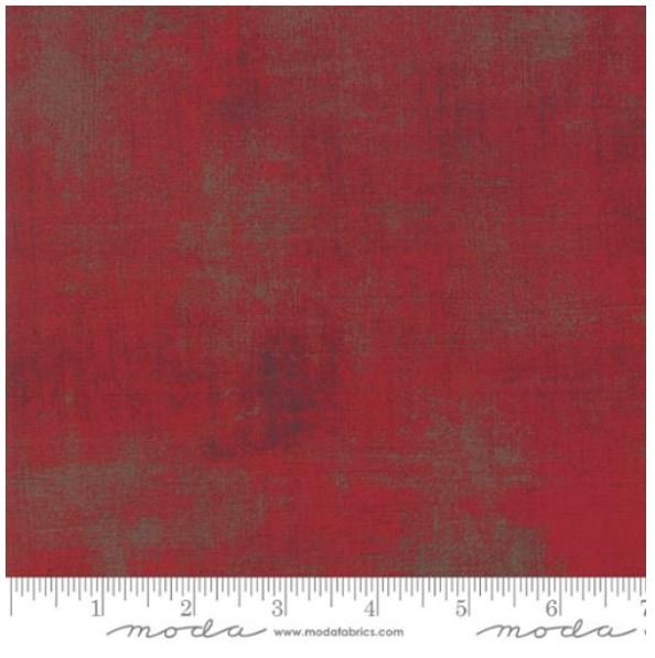 Moda Fabric - Grunge Maraschino Cherry (Grunge Basics)