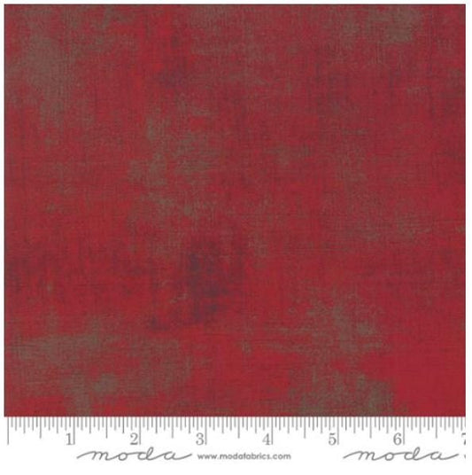 Moda Fabric - Grunge Maraschino Cherry (Grunge Basics)