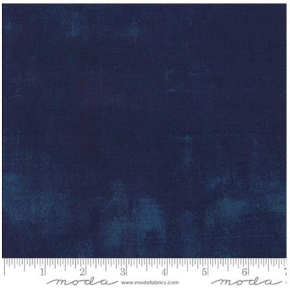 Moda Fabric - Grunge Navy (Grunge Basics)