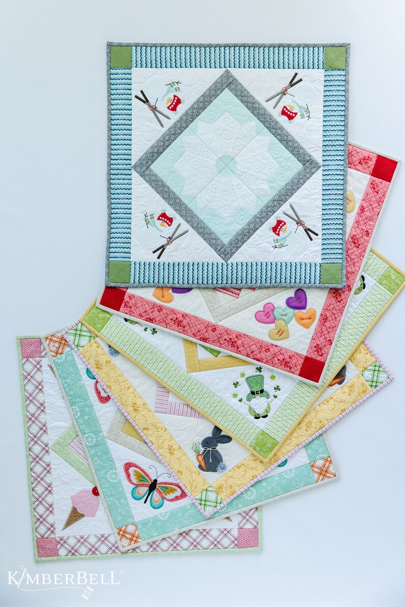 Kimberbell Cuties Volume 2 - January to June - Book and CD - Monthly Kits - KD5110
