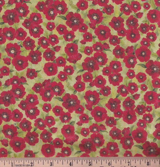 Springs Creative - Packed Poppy Green