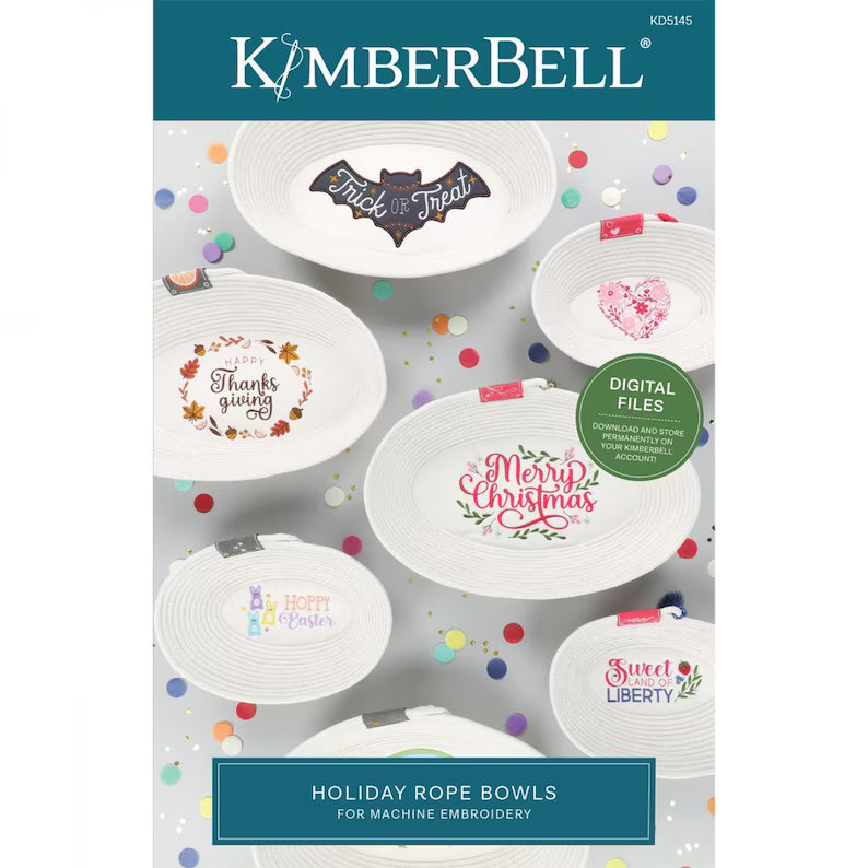 KIMBERBELL - Holiday Rope Bowls Pattern (Digital Download Code)