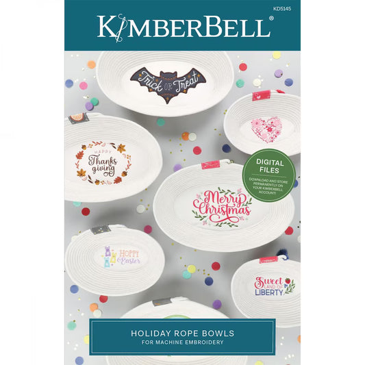 KIMBERBELL - Holiday Rope Bowls Pattern (Digital Download Code)