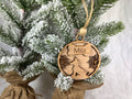 Personalized Wood Dog Ornament
