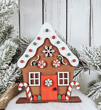 Ginger Bread Paint Kit (Includes 2 houses)