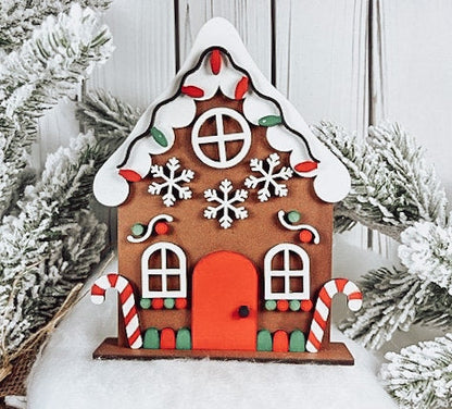 Ginger Bread Paint Kit (Includes 2 houses)