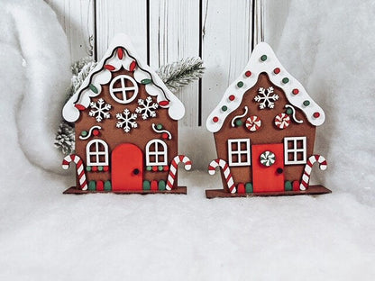 Ginger Bread Paint Kit (Includes 2 houses)