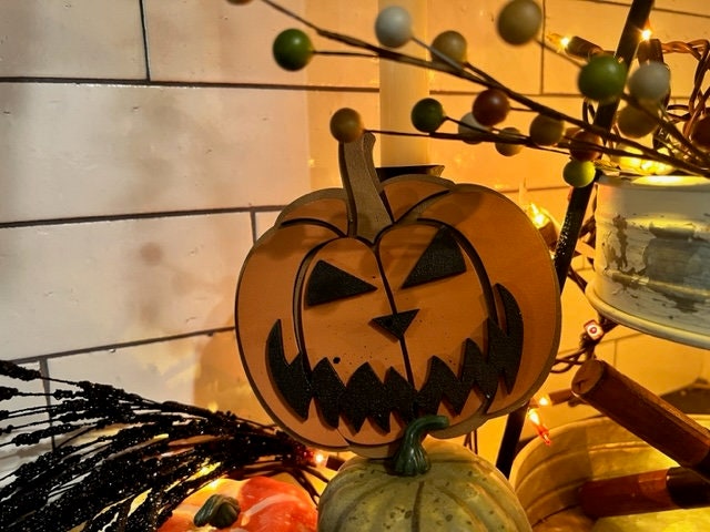 Halloween Table Tiered Tray, Home Decor