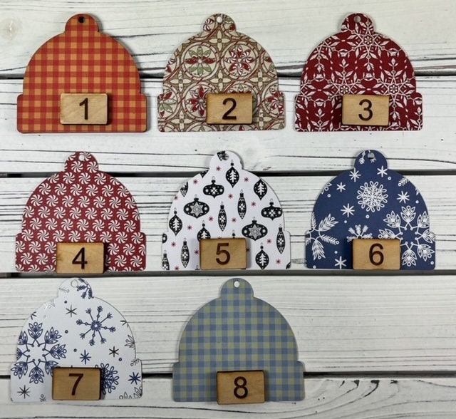 Personalized Beanie Hat Christmas Ornament