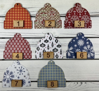 Personalized Beanie Hat Christmas Ornament