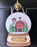 DIY Painting Kit, Door Hanger, Christmas, Gift, Snow Globe, Home Decor