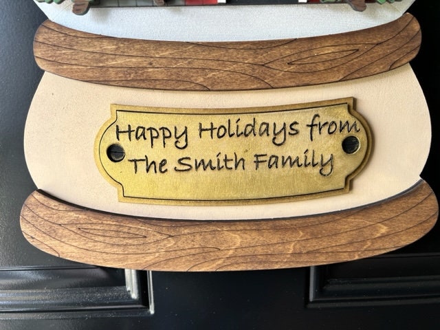 DIY Painting Kit, Door Hanger, Christmas, Gift, Snow Globe, Home Decor