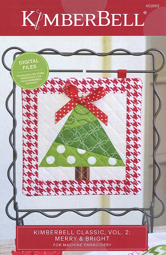 Kimberbell - Merry & Bright For Machine Embroidery Digital Download Code Pattern Kimberbell #KD2002