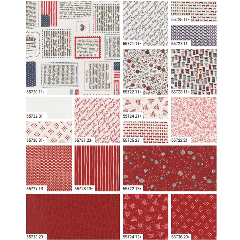 Independence Day Layer Cake® 55720LC Moda Precuts#1