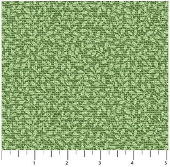 Northcott - Leafy Blender Green (Lilac Garden) 25403-74