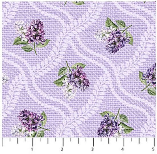 Lilac Garden- Lilac Grid 25399 82