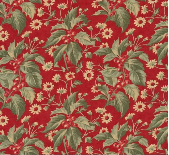 Moda - Poinsettia Plaza Crimson 44291-12