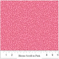 Northcott - Bloom Scroll Pink (Bloom) 25200-21
