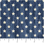 NORTHCOTT - Stars and Stripes Blue Stars (Stonehenge) 25344-44