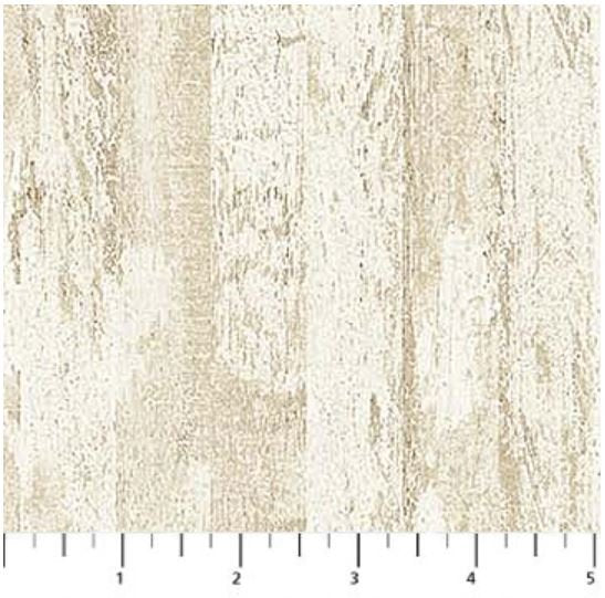 NORTHCOTT - Stars and Stripes Cream Distressed Wood (Stonehenge) 25343-11