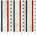 NORTHCOTT - Stars & Stripes Cream Star Stripe (Stonehenge) 25341-11