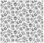 Northcott - Peony Toile White/Black (Bloom) 25197-10